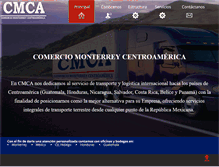 Tablet Screenshot of cmca.com.mx